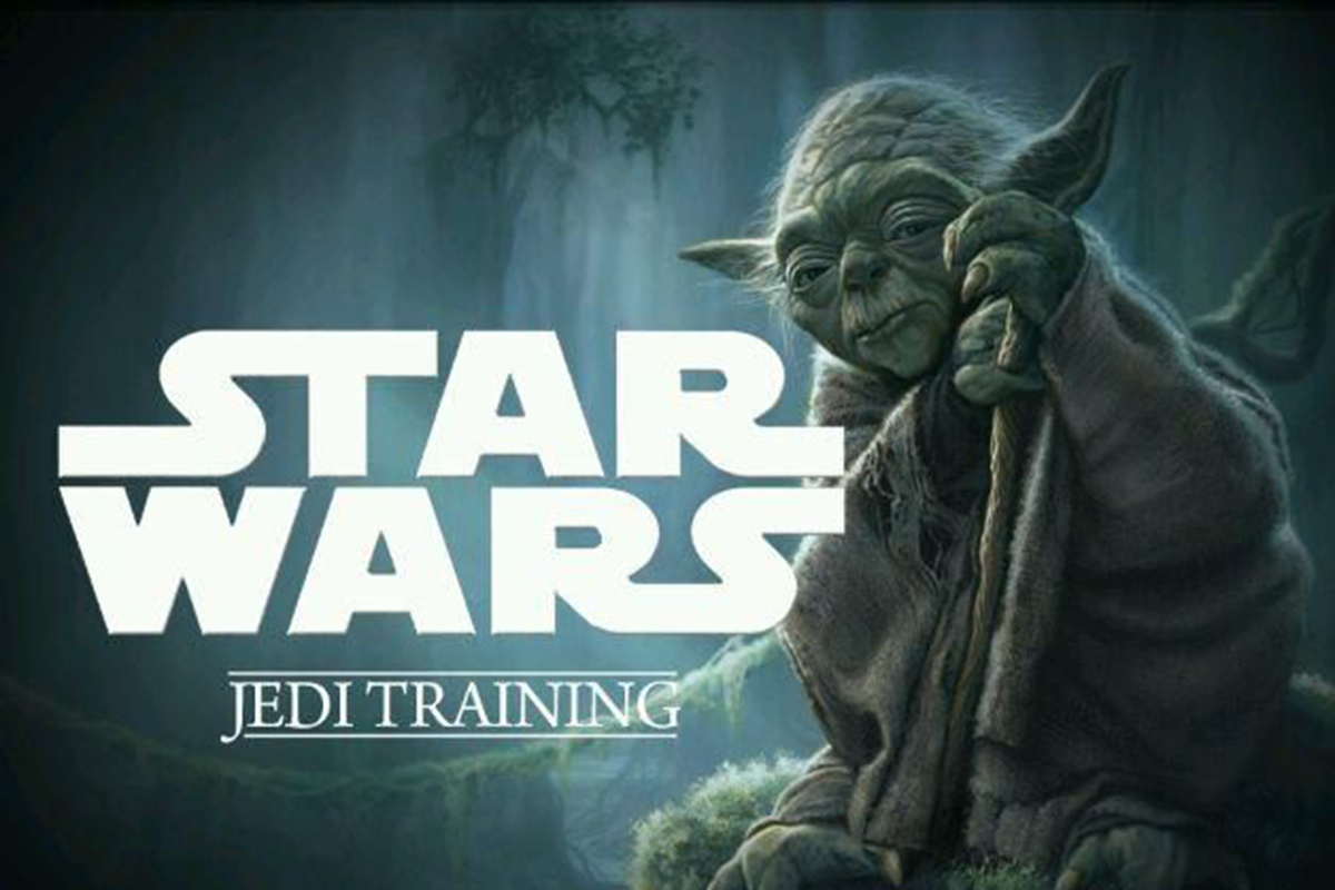 servet Pelagisch Kerkbank StarWars Feestje Jedi training - Lieveheersfeestje